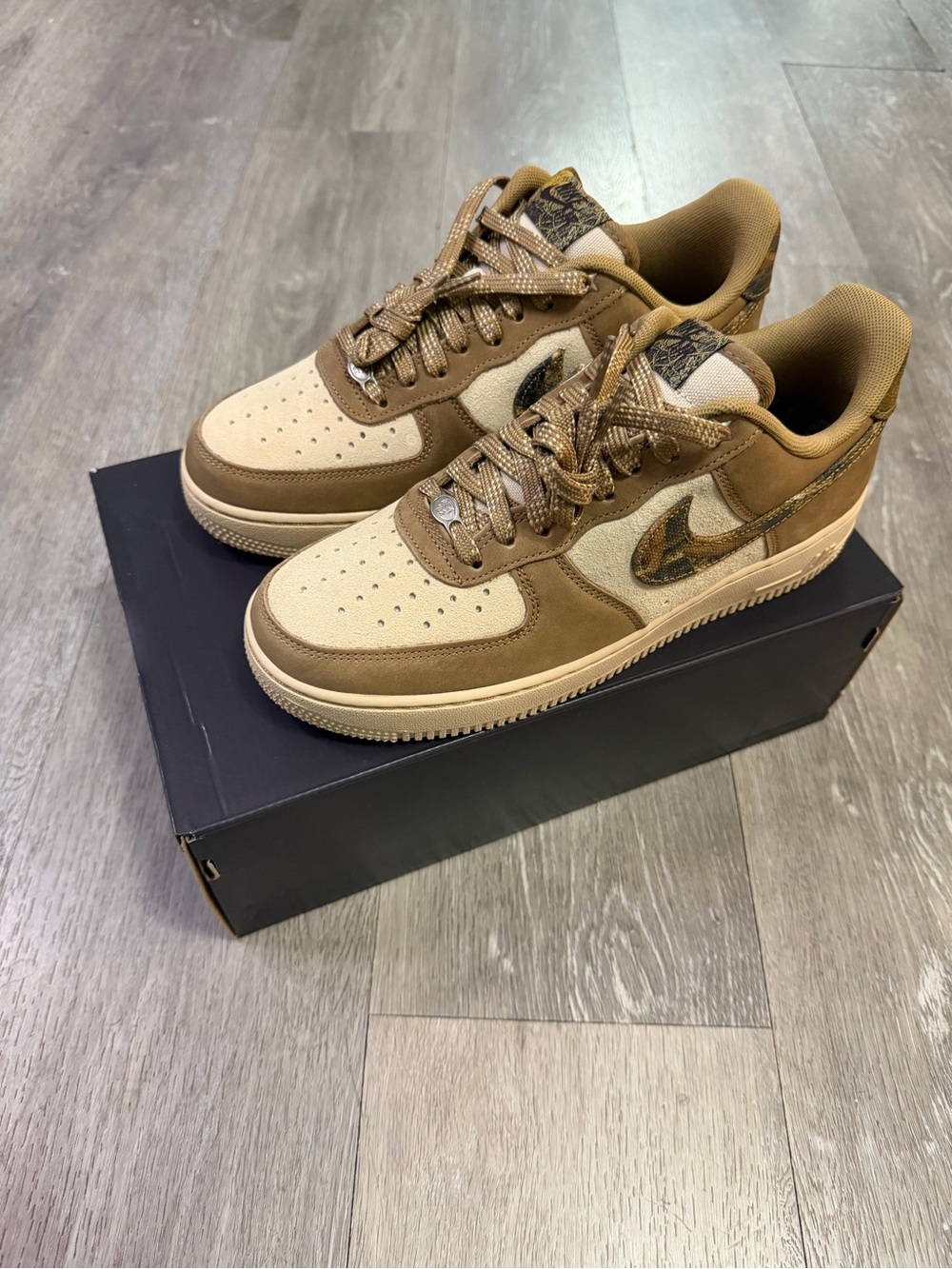 Nike Air Force 1 '07 LV8 RealTree Rattan Camo IO9803-200 US Size 8